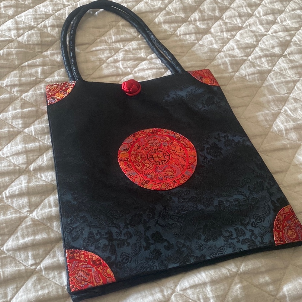 Nice silky handbag